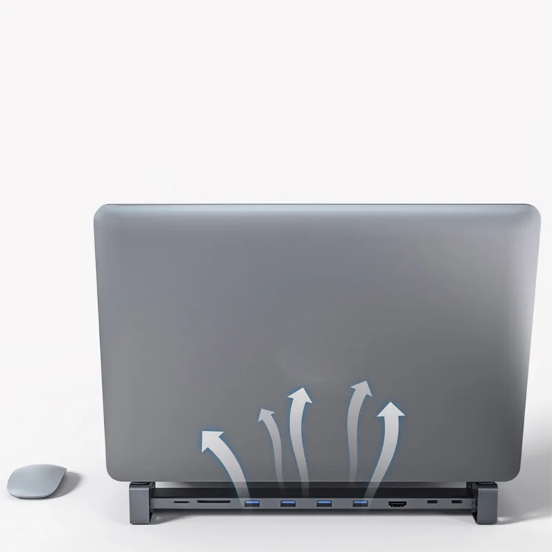 ACASIS 9 в 1 usb-хаб type C к HDMI USB3.0 RJ45 док-станция адаптер для MacBook samsung Dex S8/S9 huawei P30 Pro Usb C адаптация