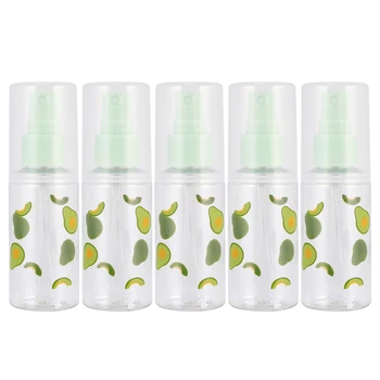 

5pcs Portable Spray Bottles Empty Fine Mist Durable Dispenser Bottle Spray Bottles For Home Trip Spray Bottle Cosmetics