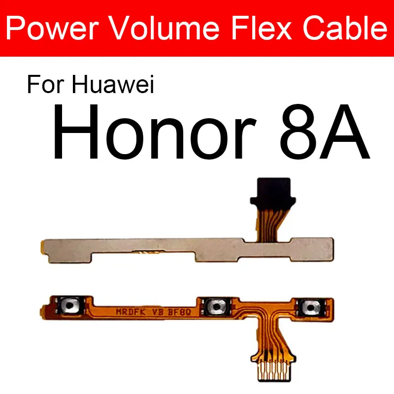 Мощность и объем гибкий кабель для huawei Honor 4 4A 4C 4X5 5A 5C 5X6 6A 6X7 7A 7C 7X 8A переключатель питания, громкости Управление гибкий кабель