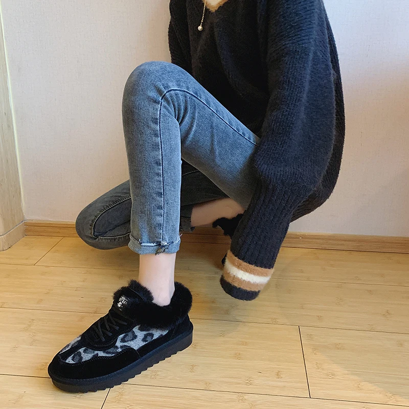 Г., новые зимние женские ботинки замшевые ботильоны на искусственном меху модная повседневная теплая женская обувь из плюша, женские ботинки k859