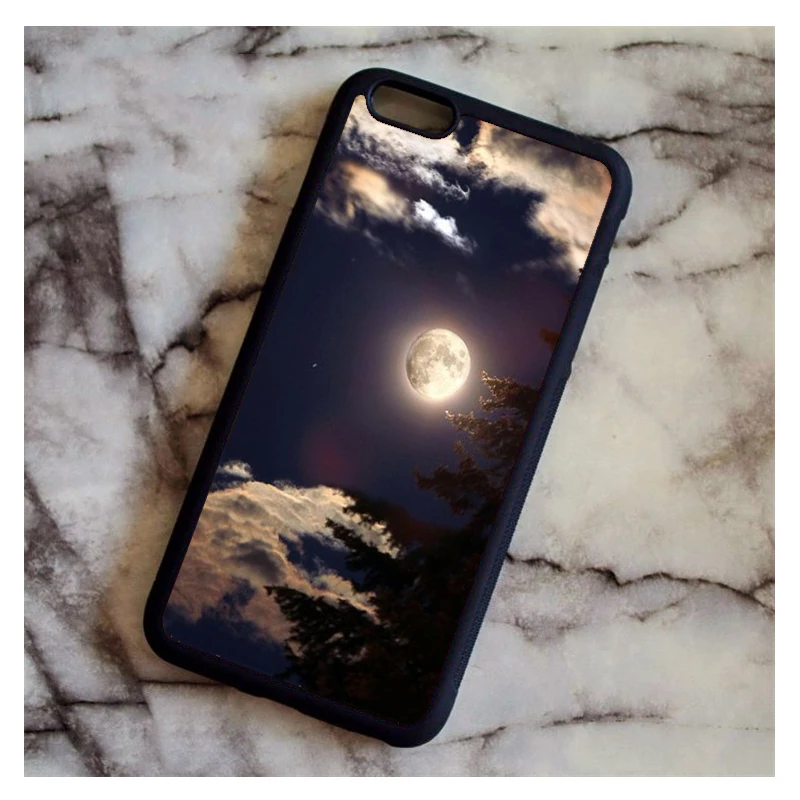 KETAOTAO Moon Phase геометрический дизайн чехлы для телефонов с принтом для iPhone 4S 5S 6 6S 7 8 Plus XR XS Max чехол из мягкого ТПУ резины и силикона - Цвет: Лаванда