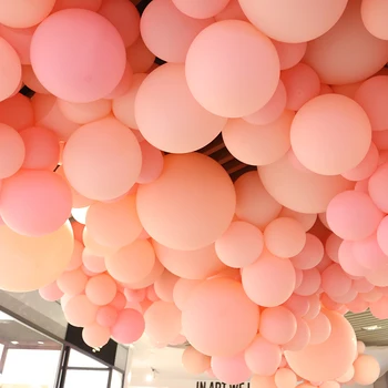 

5-36inch pink balloon color latex balloons wedding decoration happy birthday party decoration balloon inflatable helium balloon