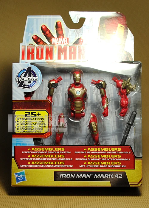 Marvel Iron Man 3 Assemblers Iron Man Mark 42 Action Figure Hasbro