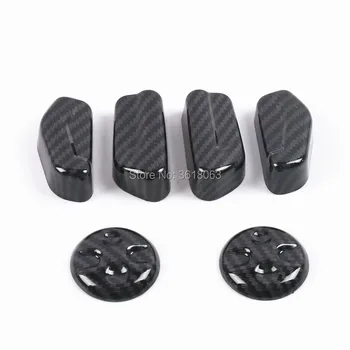 

For Peugeot 5008 GT 2017 2018 2019 ABS Chrome Interior Car Seat Adjust Switch Button Protection Cover Trim Decoration Accessory