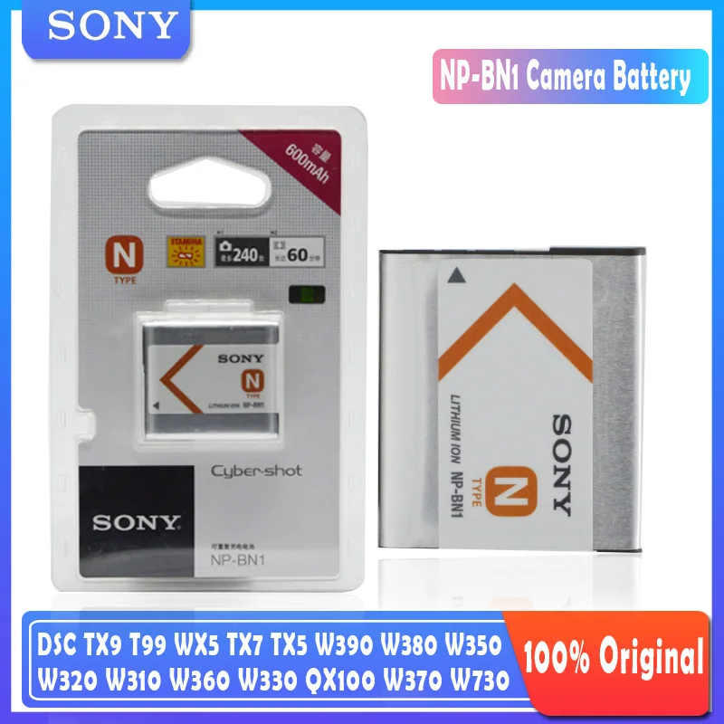 Аккумулятор для камеры Sony NPBN1 оригинальный аккумулятор DSC TX9 T99 WX5 TX7 TX5 WX5C W390 W380 W350