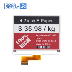 Écran epapier fin 4.2x400 pouces, écran couleur e ink 300 