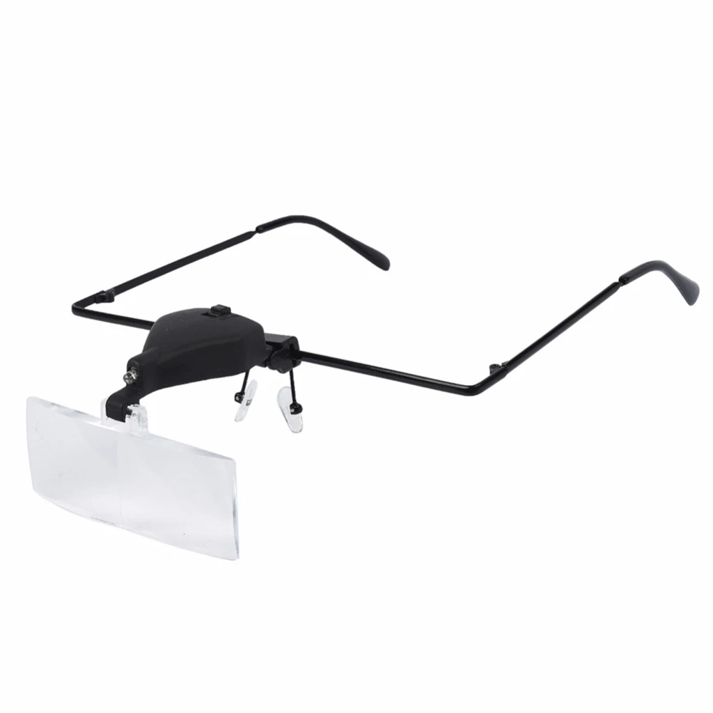 

LED Headband Glasses Magnifier Eye Loupe Magnifying Glass Watch Repair