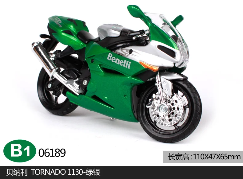 Maisto 1:18 BENELLI TORNADO 1130 мотоцикл металлическая модель игрушки для детей подарок на день рождения Коллекция игрушек