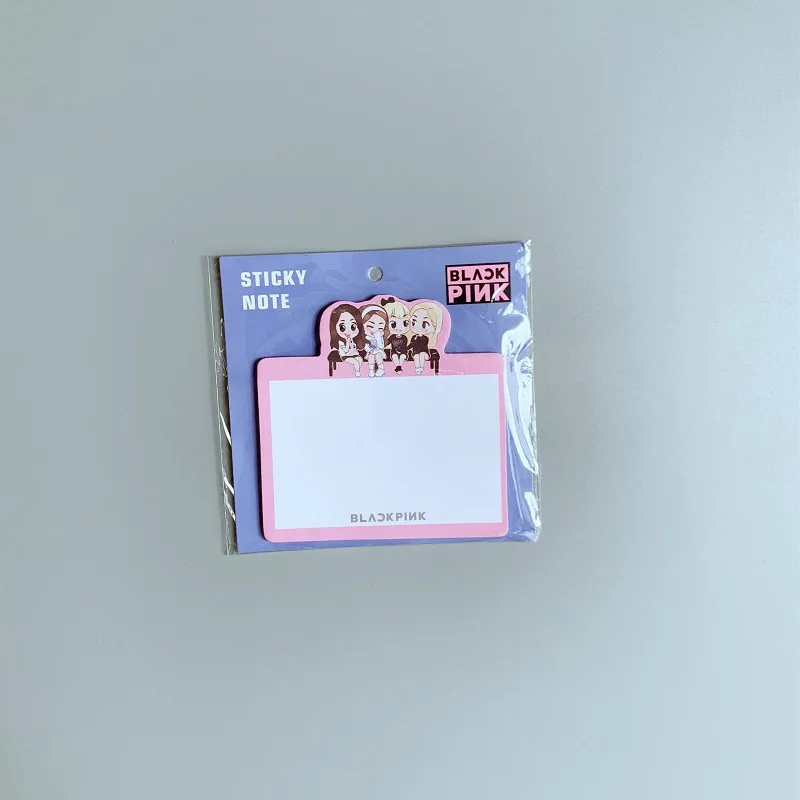 10 sets/lot KPOP BLACKPINK TWICE SEVENTEEN Sticky Notes IZONE Post-it notes GOT7 post it papeleria TXT Signature Sticker