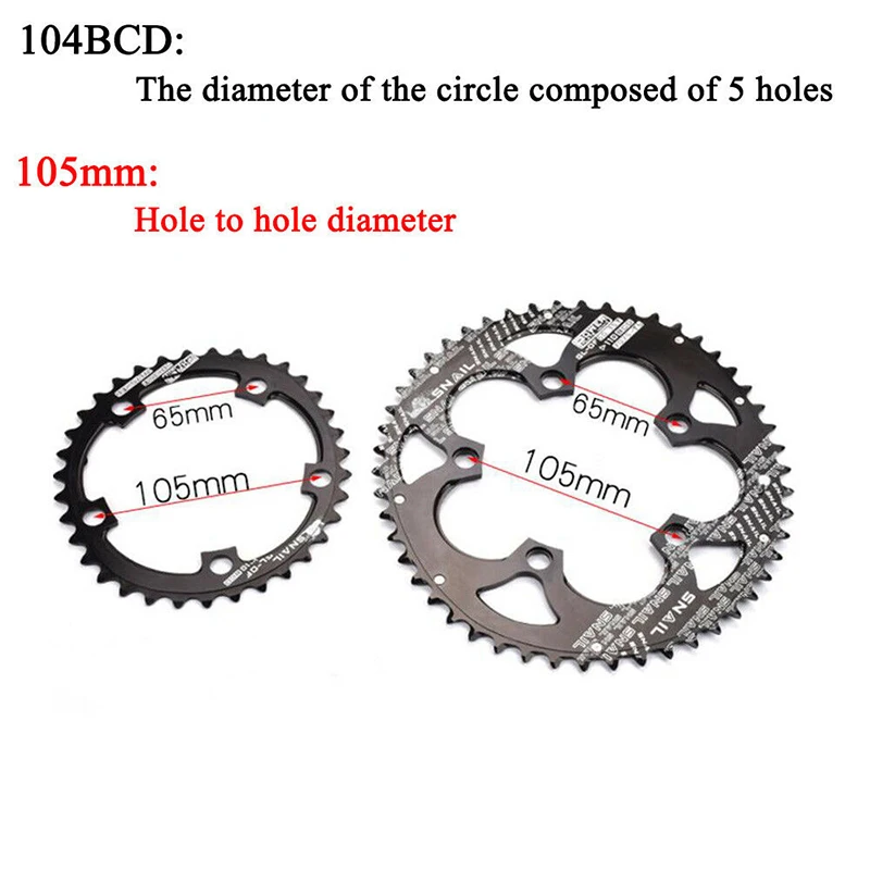 110 BCD цепь дорожный велосипед 50 T/35 T двойное овальное кольцо цепи велосипеда 9-11Speed Сверхлегкий эллипс скалолазание силовой цепной диск