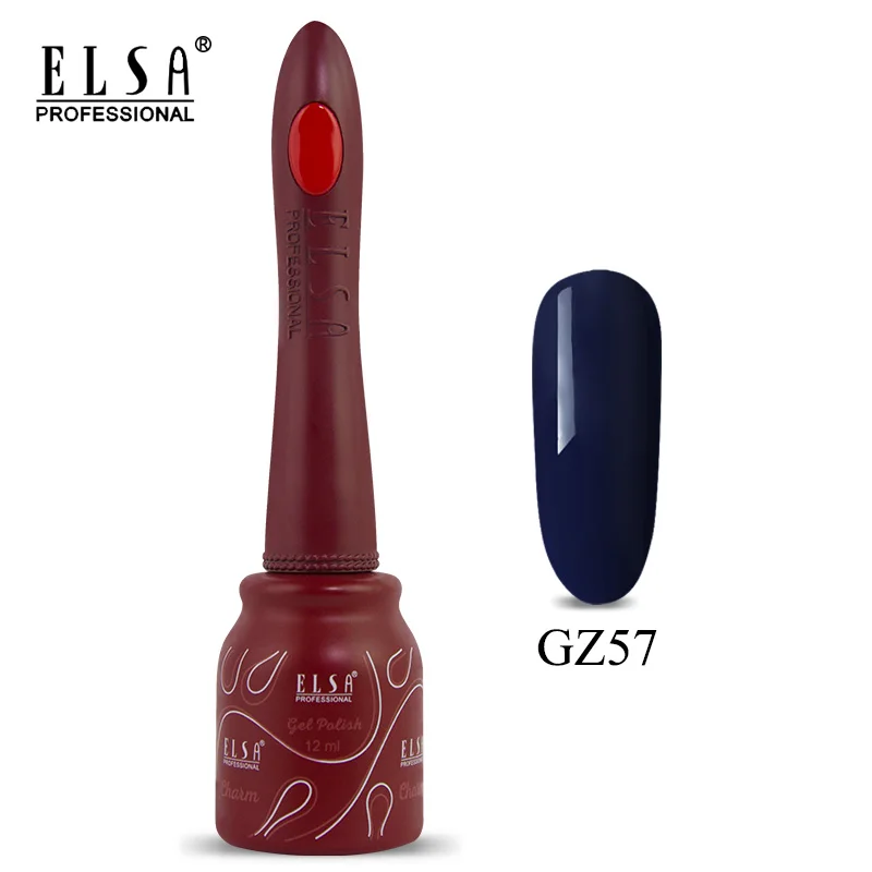Elsa Nail Art Маникюр Venalisa 80 цветов 12 мл замачиваемый эмалированный Гель-лак УФ-гель для ногтей лак Shirp - Цвет: GZ57