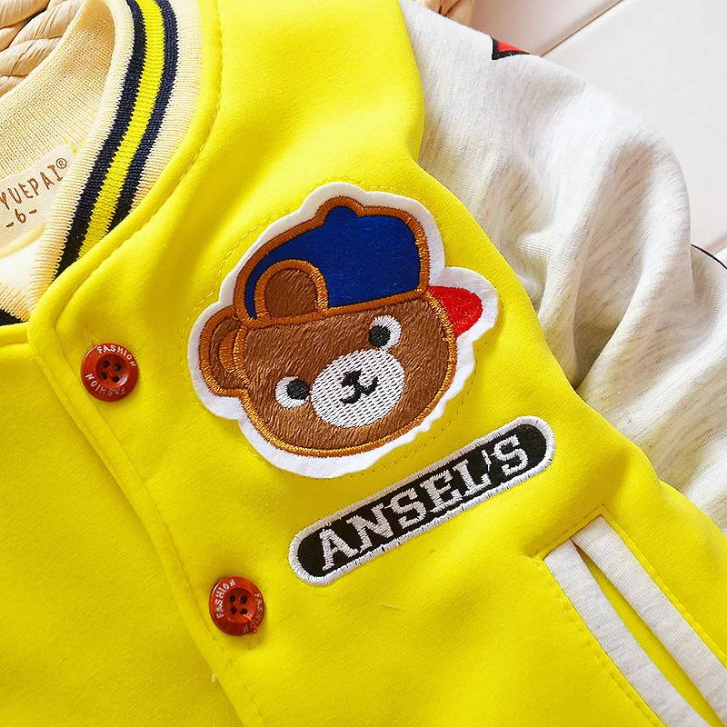 Kids' Overcoat Autumn And Winter Casual Five-pointed Star Bear Cardigan Childrenswear Children Jacket Children Fleece CHILDREN'S