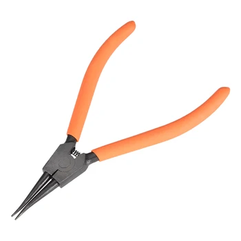 

uxcell External Retaining Ring Pliers Straight Snap Ring Pliers Precision Circlip Pliers 7-Inch