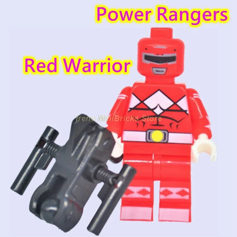 Power Rangers Red Dead Redemption Rocky Spawn Терминатор AI Pacino детективный констебль строительные блоки модель игрушки подарок на день рождения