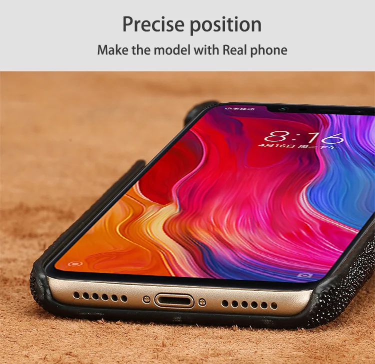 Phone Case For Xiaomi Mi 8 9se 9T A1 A2 A3 lite Max 2 Mix 2s 3 poco F1 Natural Pearl Fish skin For Redmi Note 4 4X 4A 5 6 7 Pro