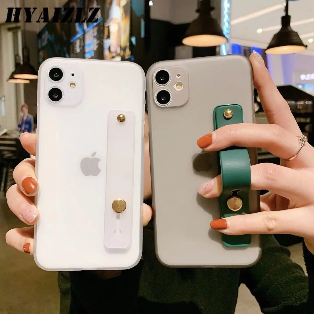 Прозрачный чехол для телефона iPhone 11 Pro Max XR X XS 7 8 6 6s Plus Ультратонкий матовый
