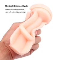 16cm Männlicher Masturbator Künstliche Mund Anal Vagina Echte Pussy Für Männer Eichel Saugen Penis Exerciser Sex Spielzeug Erotische produkt Shop 3