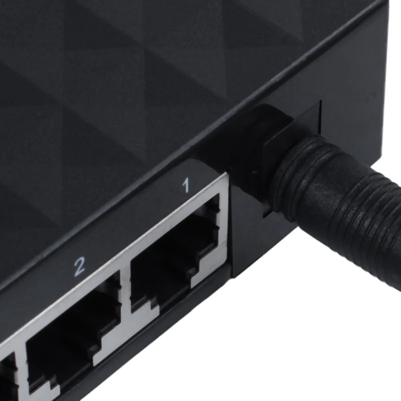 Мини Lan Ethernet сетевой настольный коммутатор 8 Порты и разъёмы 10/100 Мбит/с Fast Интернет концентратор штепсельная вилка европейского стандарта
