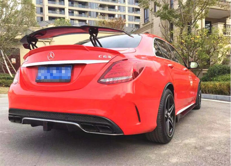 Carbon Fiber Spoilers For Mercedes-Benz C-Class W205 E-Class W213 W238 CLA W117 CLS W218 C257 Wing Lip Spoiler