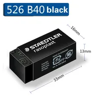Staedtler Eraser B20/30/40 526 Art Eraser Drawing Designing Sketching Rubber Wrapper Kneaded Rubber Professional Soft Art Eraser 4