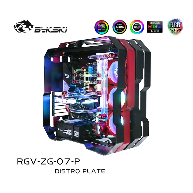 Bykski RGV ZG 07 набор для Zeaginal чехол RBW водная плата CPU/GPU|Кулеры/вентиляторы/системы