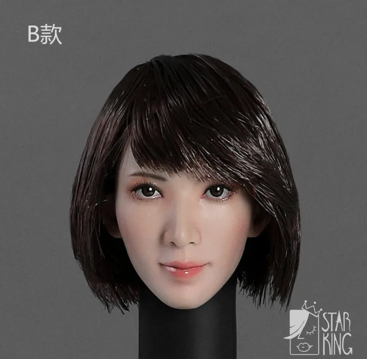 StarKingToys SK001 1/6 скульптура азиатской красавицы Лин голова чилинга для 12 дюймов фигурки DIY