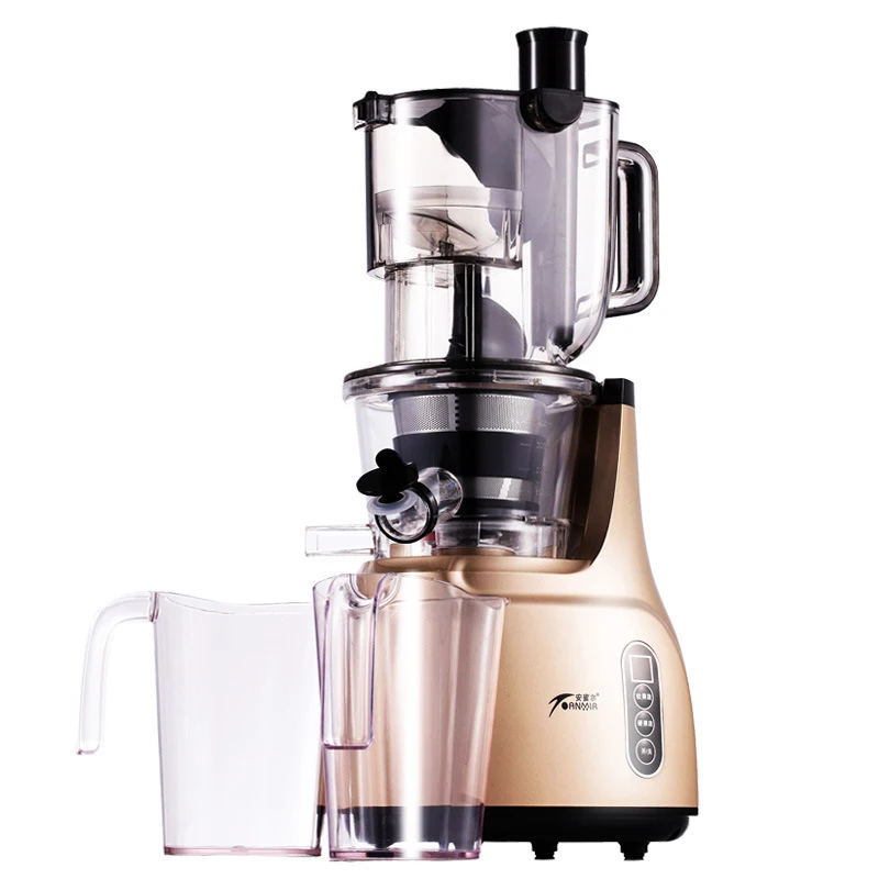 Low Speed Juicer Vegetable Juice Extractor Multifunctional Electric Juicers  Fruit Soybean Milk Extractor