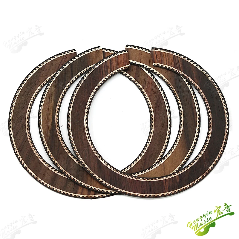 

3 шт. Гитара звук отверстие инкрустация дерево для классической гитары аксессуары для гитары YKQ64