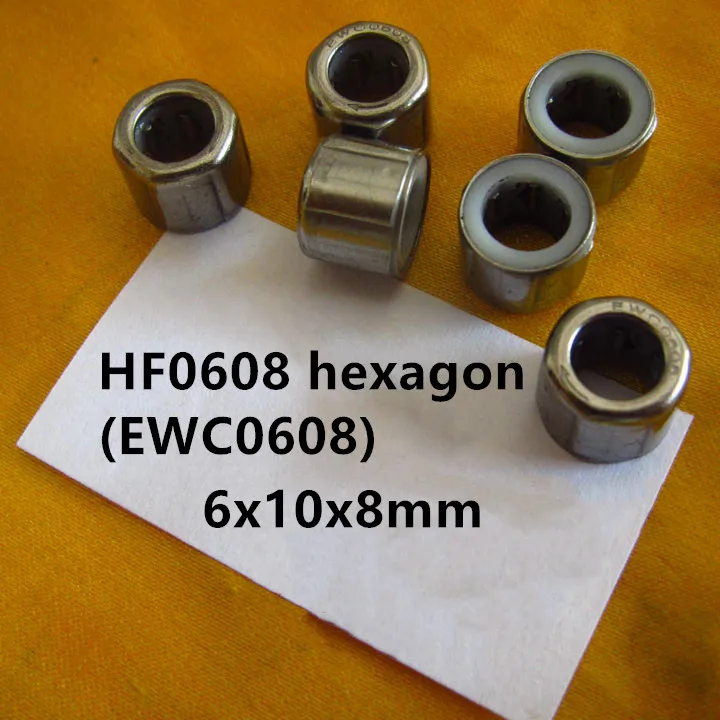 HF0608 One-Way Clutch Miniature Needle Roller Bearing – 6mm X 10mm X 8mm For Small Mechanisms