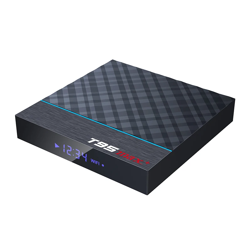 20PCS LOT T95 MAX Plus Amlogic S905X3 Smart TV BOX android9.0 4G 32G 64G 5G Dual WIFI BT4.0 USB 3.0 HDR 3D 8K