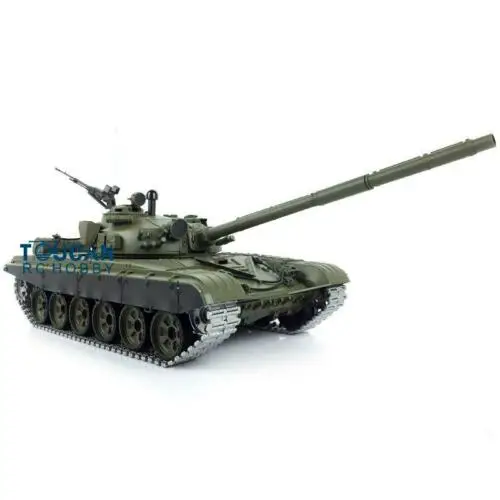 Henglong 1/16 6 0 Улучшенный металлический RTR T72 главный боевой танк RC 3939 360 турель