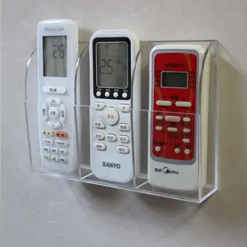 

Storage Box Rc Srorage Box Air Conditioning 3 Slots Remote Control TV Case Holder