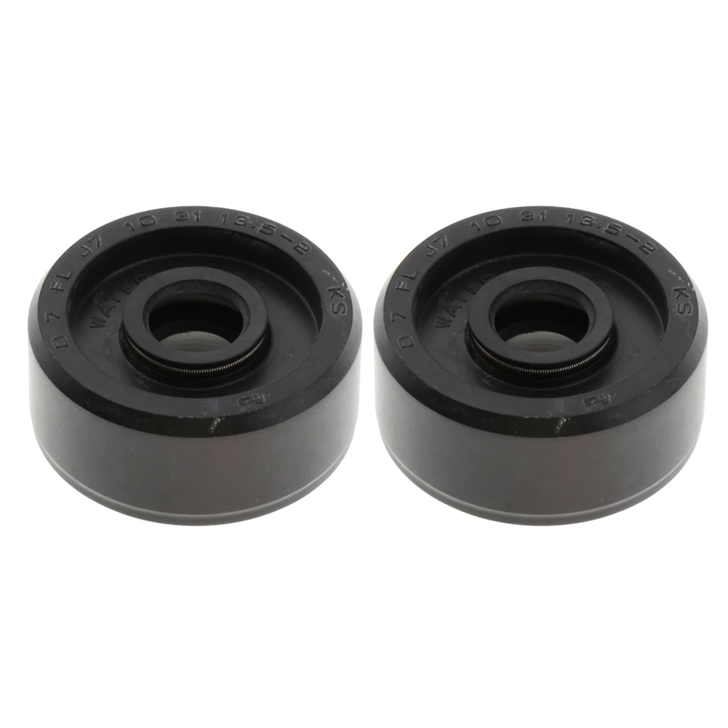 2pcs Motorcycle Water Pump Seal Replacement for YAMAHA DT125 DT125LC 1982-1988 Motorcycle