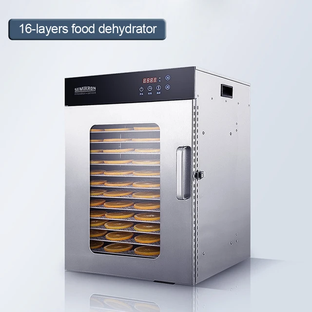 Commercial 16 Layers Vegatable Dehydrator Frutas Deshidratadas Food Dryer  Stainless Steel Deshidratador - AliExpress