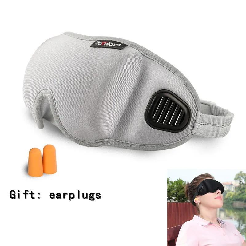 

Xmund XD-EM2 3D Eye Mask Comfort Breathable Unisex Sleep Rest Sleeping Blindfold Portable Camping Travel Eye Patch With Earplug