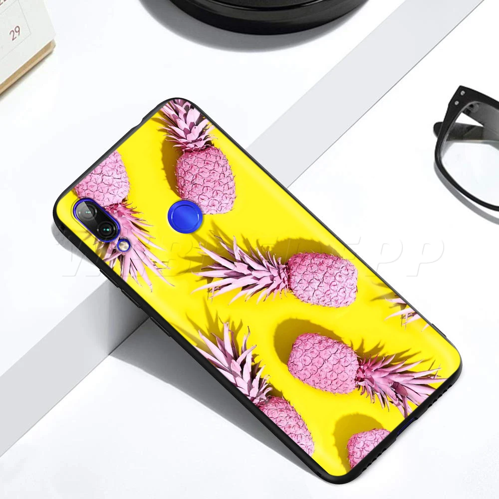 Вкусные фрукта ананаса чехол для Xiaomi Redmi Note 8 MI 3 6 9 A1 A2 A3 8A 6X 9T CC9 Lite SE Pro Max F1 10|Бамперы|
