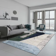 Ковер в скандинавском стиле, простой современный ковер для гостиной, ковер с геометрическим рисунком, ковер для спальни, полный прикроватный ковер, коврик на заказ