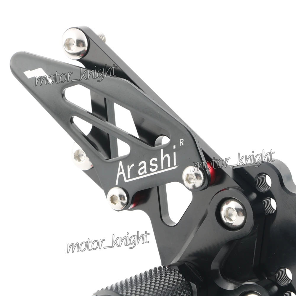 Arashi NINJA 300 2013- Rearset Регулируемая подставка для ног для KAWASAKI NINJA300 EX300A EX300B ABS 14 15 16 подножки задняя подставка