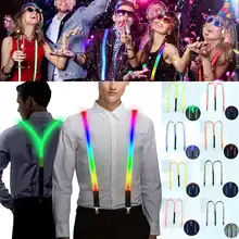 Супер яркие подтяжки со светодиодами 3 зажима-на унисекс мигающий регулируемый свет подтяжки для наружного для ночного катания, бега езды