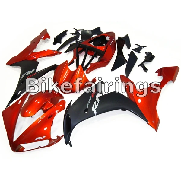 Оранжевые матовые черные Обтекатели для Yamaha 2004 2005 2006 YZF1000 R1, комплект из АБС-пластика для литья под давлением - Цвет: As Picture Shown