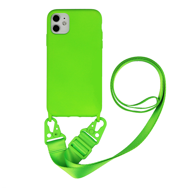 Strap Cord Chain Phone Case for iPhone 13 11 12 Pro MAX  XSMax XR X XS 6S 6 7 8 Plus  SE2020 Necklace Lanyard hang String