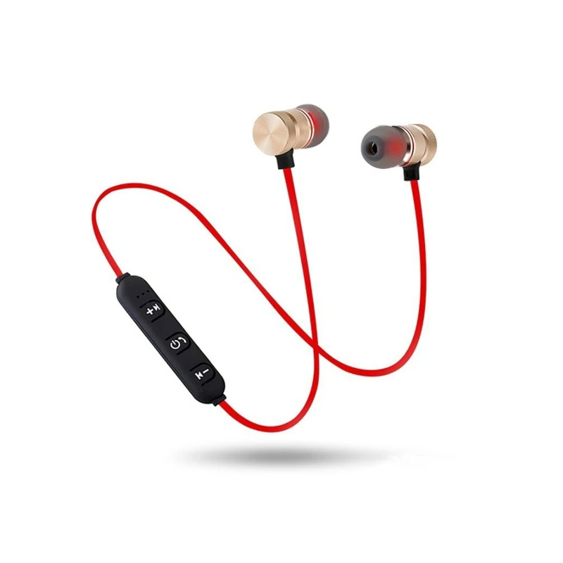 5 0 Bluetooth наушники Спортивные с шейным ободом Магнитные беспроводные