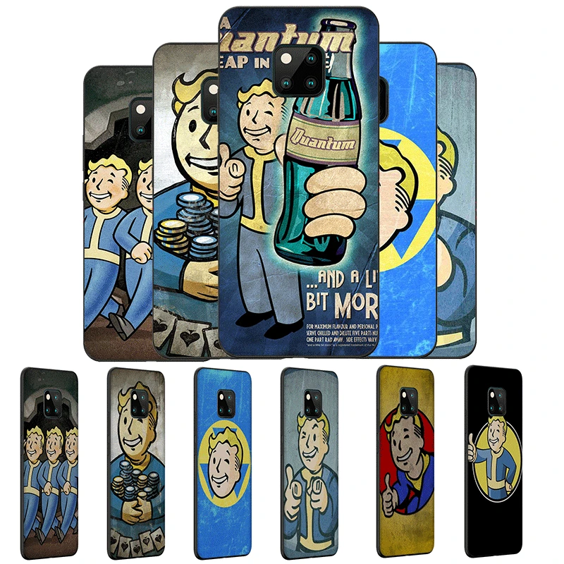 Силиконовый чехол Desxz для телефона Huawei Y6 Y5 Y7 Y9 Mate 10 20 Pro Nova 4 2i 2 3 3i Lite fallout vipper boy |