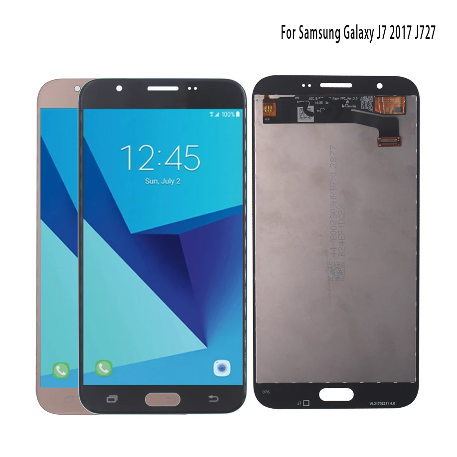 

Display For SAMSUNG Galaxy J7 2017 J727 J730f LCD Display Digitizer Assembly Replacement For J727A J727Parts Screen LCD
