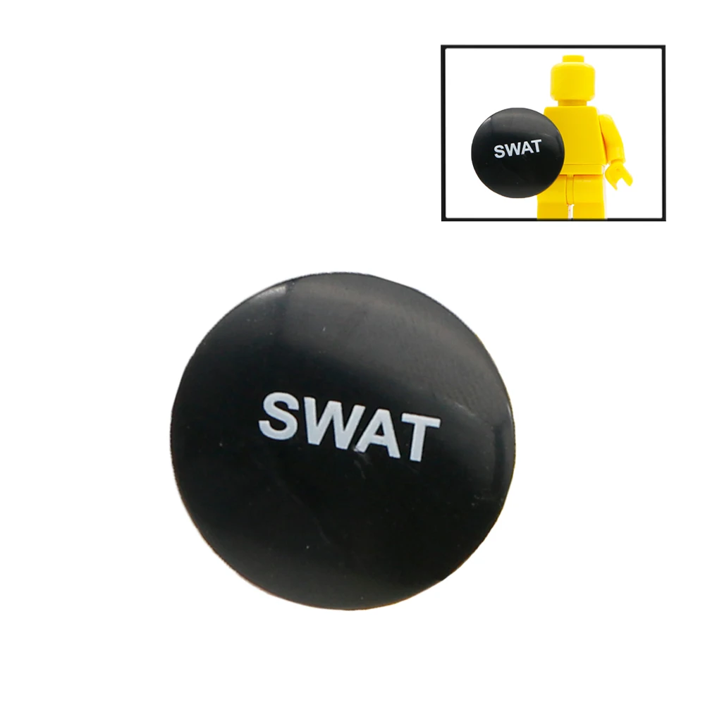 Городская полиция SWAT строительные блоки современный военный солдат WW2 серии