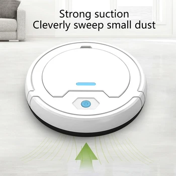 

Robot Vacuum Cleaner Smart Sweeper 1800 Pa Strong Suction Automatic Cleaning Rechargeable Anti-Crash Sweeping Robot