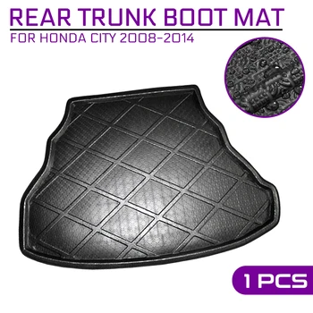 

Car Floor Mat Carpet Rear Trunk Anti-mud Cover For Honda CITY 2008 2009 2010 2011 2012 2013 2014