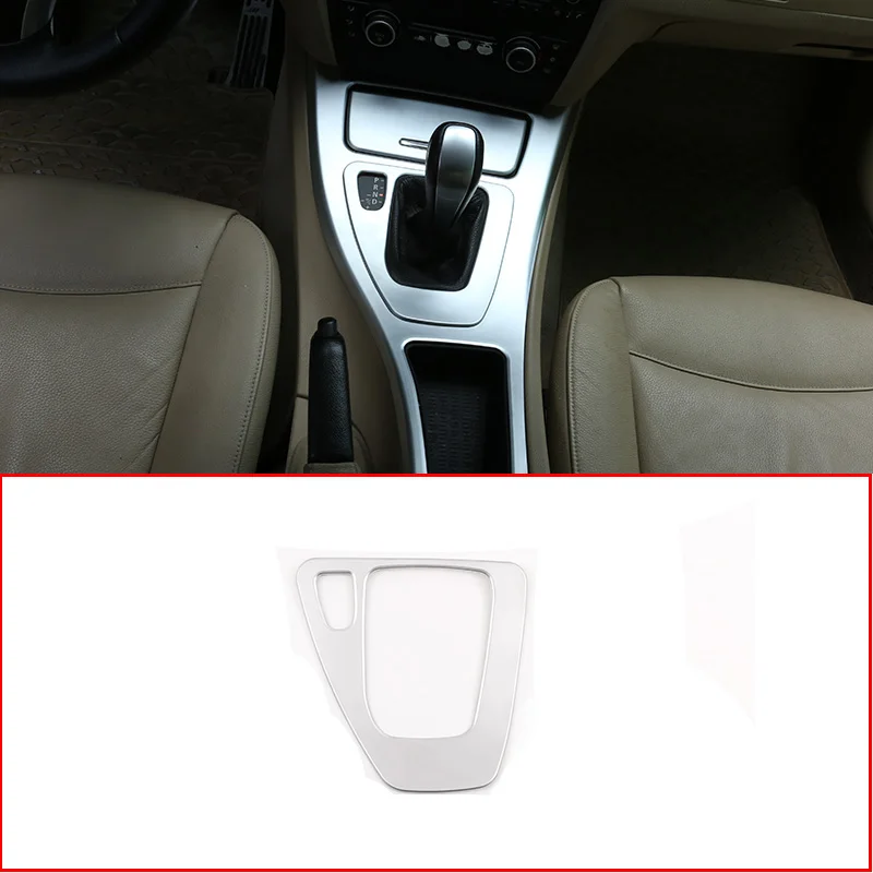 

LHD Car Control Gear Shift Panel Cover Gearshift Panel Frame Trim For BMW E90 E92 E93 3 Series 2005-2012 Accessories