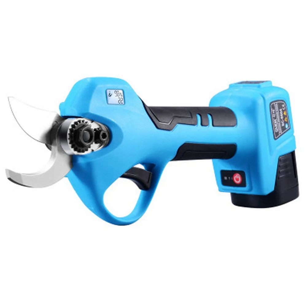 

28MM Electric Pruning Shears 16.8V LCD Screen Fruit Tree Pruning Shears Cordless Pruning Shears Garden Pruning Tools