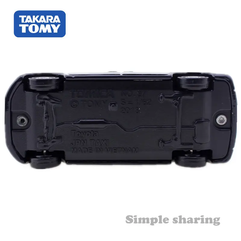 Takara Tomy Tomica No.27 Toyota JPN TAXI 1/62 популярный Забавный Миниатюрный литой под давлением